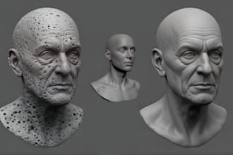 create, repair, fix or modify stl files for 3d printing, custom 3d model file