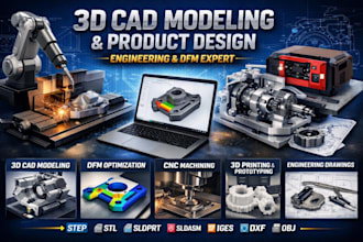 3d manufacturer cad design for dfm manufacturing printing prototyping solidworks