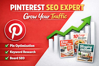 do pinterest SEO, optimize pins, boards and profile for traffic