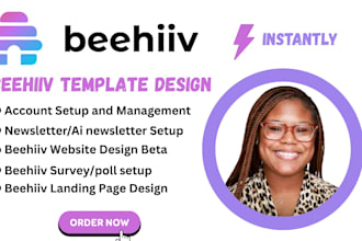 beehiiv setup beehiiv landing page beehiiv ai newsletter beehiiv website design