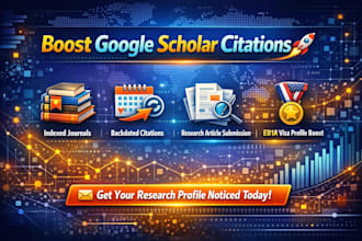boost google scholar citations, publish research articles for eb1a visa profile