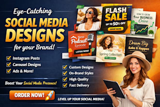 design social media post, instagram post, content creator, social media design