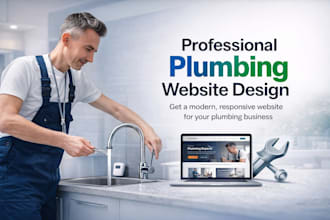 build a high converting plumbing website and plumber website