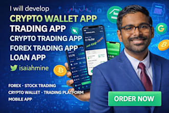develop crypto wallet app trading app crypto trading app forex trading app loan