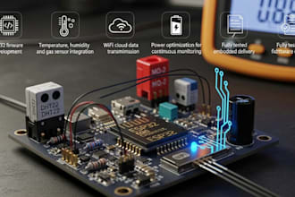 program esp32 stm32 arduino microcontroller firmware embedded iot device develop
