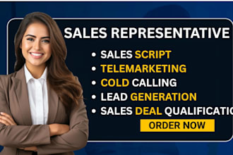 be sales closer b2b lead sales representative IT saas online sales