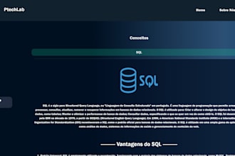 make small web design project