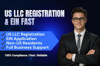 do US llc registration,llc formation,company registration, ein
