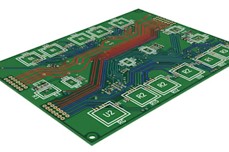 do pcb schematic circuit, pcb layout design, pcb assembly hardware development