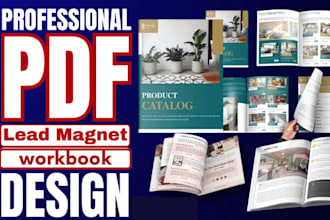 design workbook, lead magnet, fillable PDF, ebook and guide