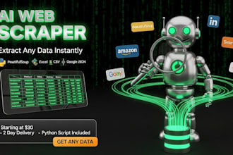 build an ai web scraper to extract data from any website