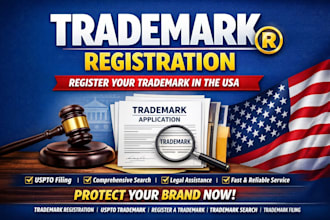 do trademark registration for you in USA