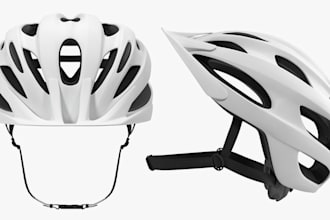 create realistic 3d cycling helmet custom 3d helmet for product visualization