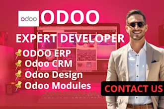 install, develop, customize odoo website erp, CRM, odoo website and odoo modules