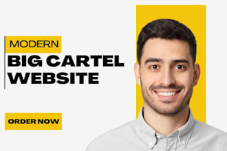 design big cartel website build bigcommerce store