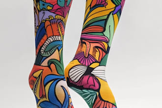 socks design unique socks design