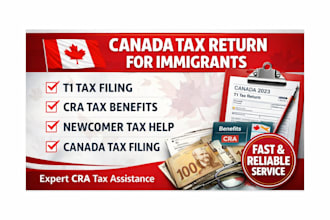 help new immigrants file canada tax return t1 and claim cra benefits