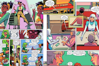 draw your comic book pages graphics novel comic illustration comic book colorist