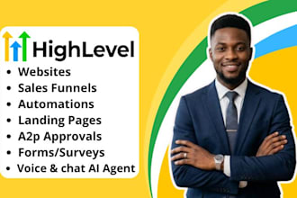 gohighlevel landing page gohighlevel salesfunnel go high level website