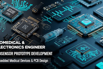 biomedical electronics engineer for biosensor prototype, wearable, iot devices