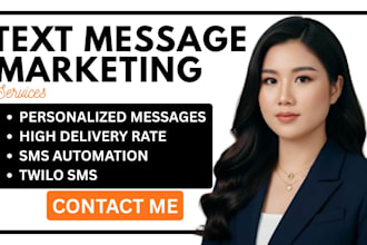 send bulk SMS marketing campaign, SMS blast and email blast