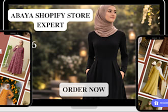 design modern abaya website islamic clothing shopify store islamic abaya store