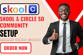 setup manage your skool community circle so community membership site