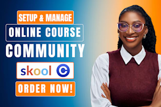 setup manage your skool community circle so community membership site