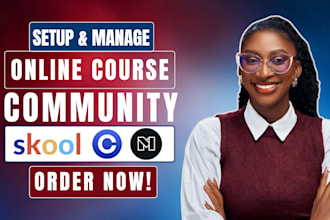setup manage your skool community circle so community membership site