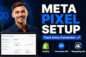 setup meta pixel facebook conversion API and retargeting ads