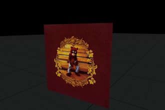 make and upload a png avatar for vrchat for you
