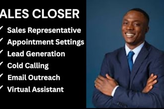 sales closer and sales representative for b2b lead generation