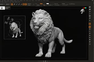 create cute 3d animal mascot or creature model for 3d printing from photo