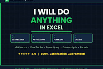 do anything in excel