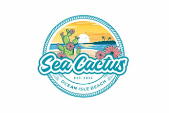 design consulting beach house logo
