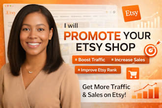 promote etsy shop to boost traffic, etsy rank etsy sales and etsy shop promotion