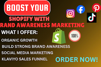 build, boost, shopify brand awareness for your shopify dropshipping store