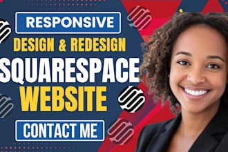 do squarespace business website design and squarespace website redesign
