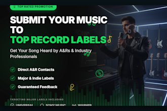 professionally submit your music to top record labels