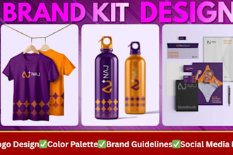 professional brand identity and complete branding kit