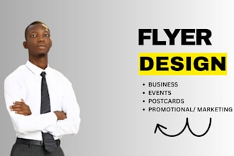 design a party business flyer