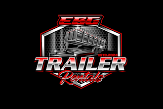 create high quality and beautiful dump trailer logo design