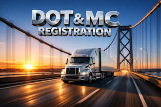 provide expert dot mc number registration and fmcsa trucking compliance