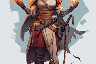 draw 2d game character
