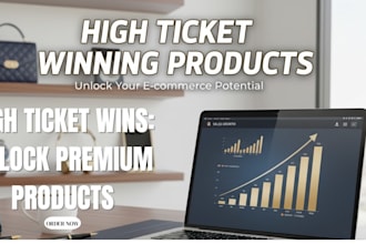 build high ticket dropshipping store, do high ticket winning products research