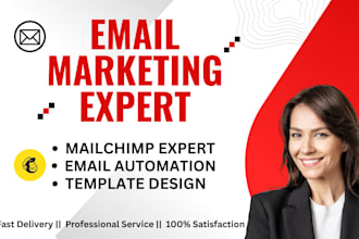 do email marketing, mailchimp setup and automation