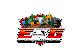 create exclusive marvelous excavator and dozer logo design