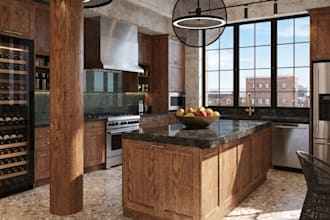design and rendering interior, furniture super realistic