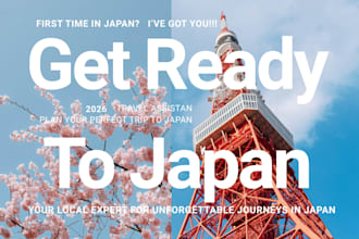 create a custom japan travel itinerary as a hotel professional