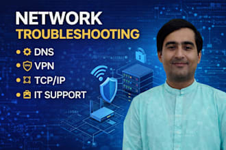 setup and troubleshoot computer networks, dns, VPN and IT infrastructure